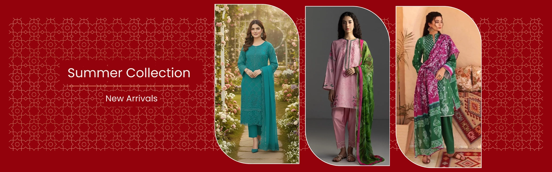 Pakistani designer suits, un-stitched lawn by elan