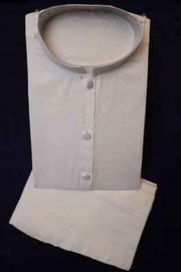 clothing boy casual wear stitched 2 piece cotton dar al fashion plain regular plain work cream size 10