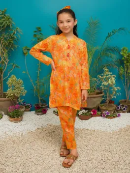 Dar-Al-Fashion 2-Piece Stitched Cotton