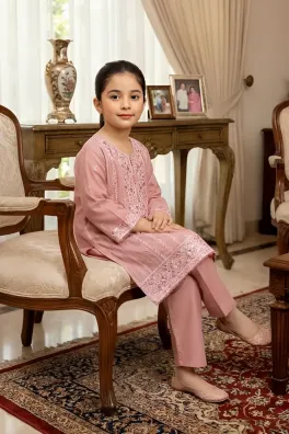 Dar-Al-Fashion 3-Piece Stitched Cotton