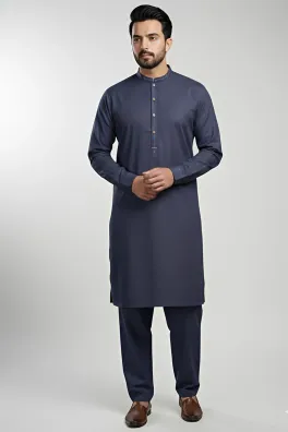 Dar-Al-Fashion 2-Piece Stitched Cotton