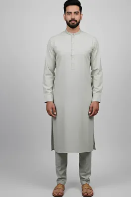 Dar-Al-Fashion 2-Piece Stitched Cotton