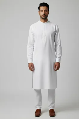 Dar-Al-Fashion 2-Piece Stitched Cotton