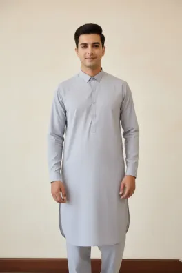 Dar-Al-Fashion 2-Piece Stitched Cotton