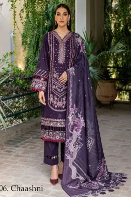 Firdous 3-Piece Un-stitched Khaddar