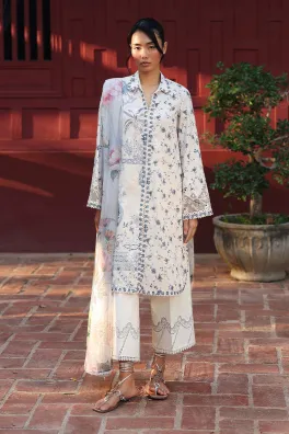 Qalamkar 3-Piece Un-stitched Lawn