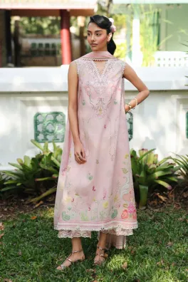 Qalamkar 3-Piece Un-stitched Lawn