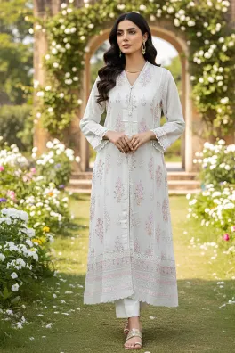 Dar-Al-Fashion Gown Stitched Chiffon